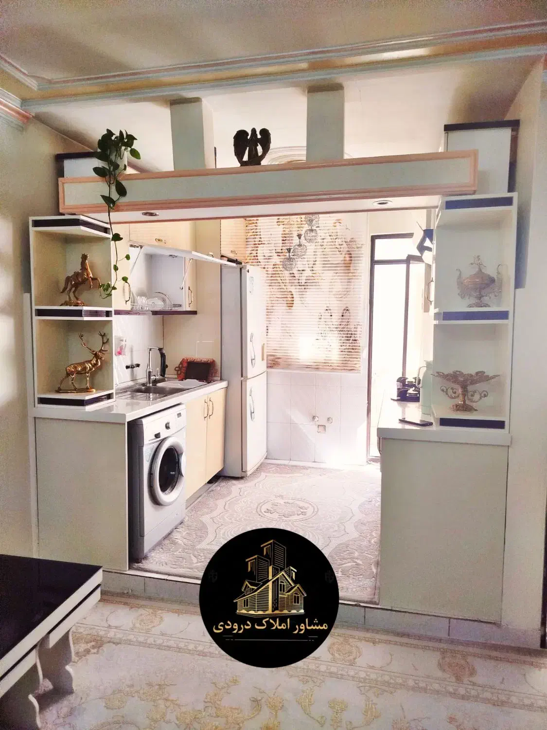 ۵۷ متر وجه اباد طبقه دوم روبه نما قیمت مناسب|فروش آپارتمان|نسیمشهر, |دیوار