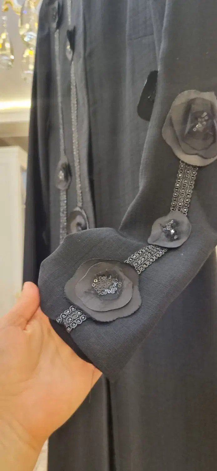 مانتو مجلسی مشکی|لباس|خوی, |دیوار