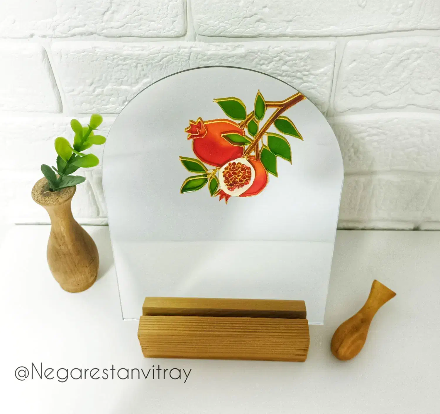 آینه رومیزی دکوری یلدایی|آینه|تهران, اتابک|دیوار