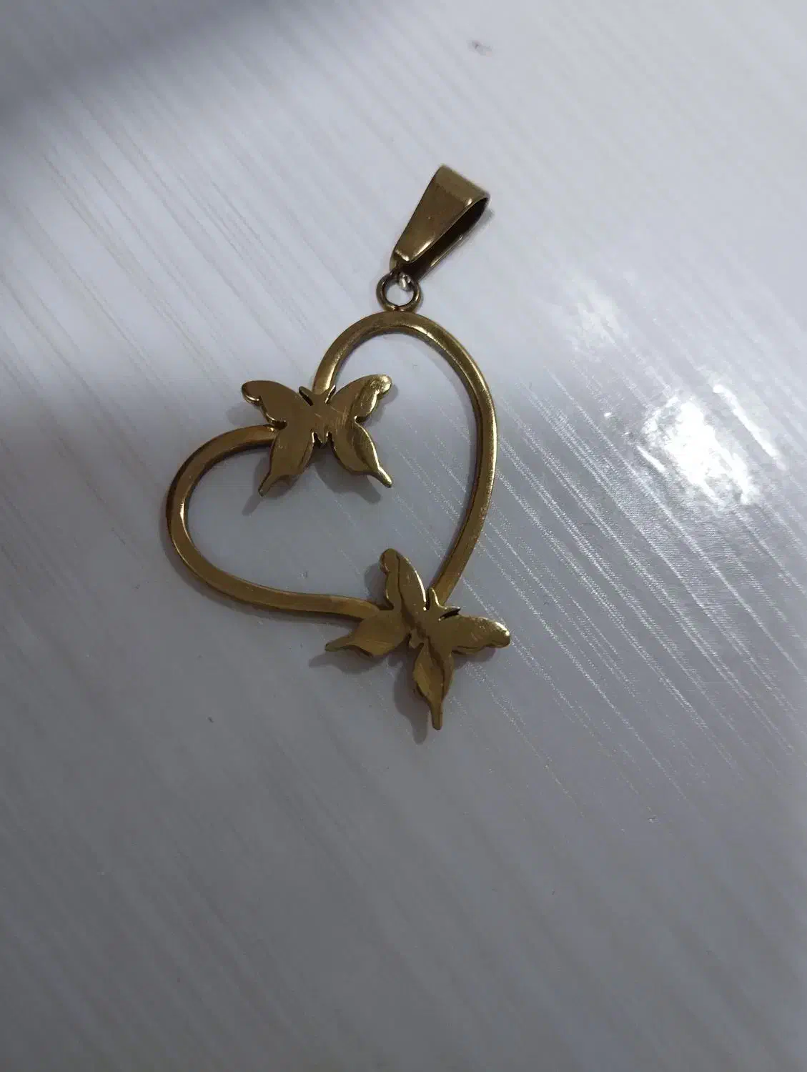 مدال قلب و پروانه رنگ ثابت|بدلیجات|بندرعباس, |دیوار