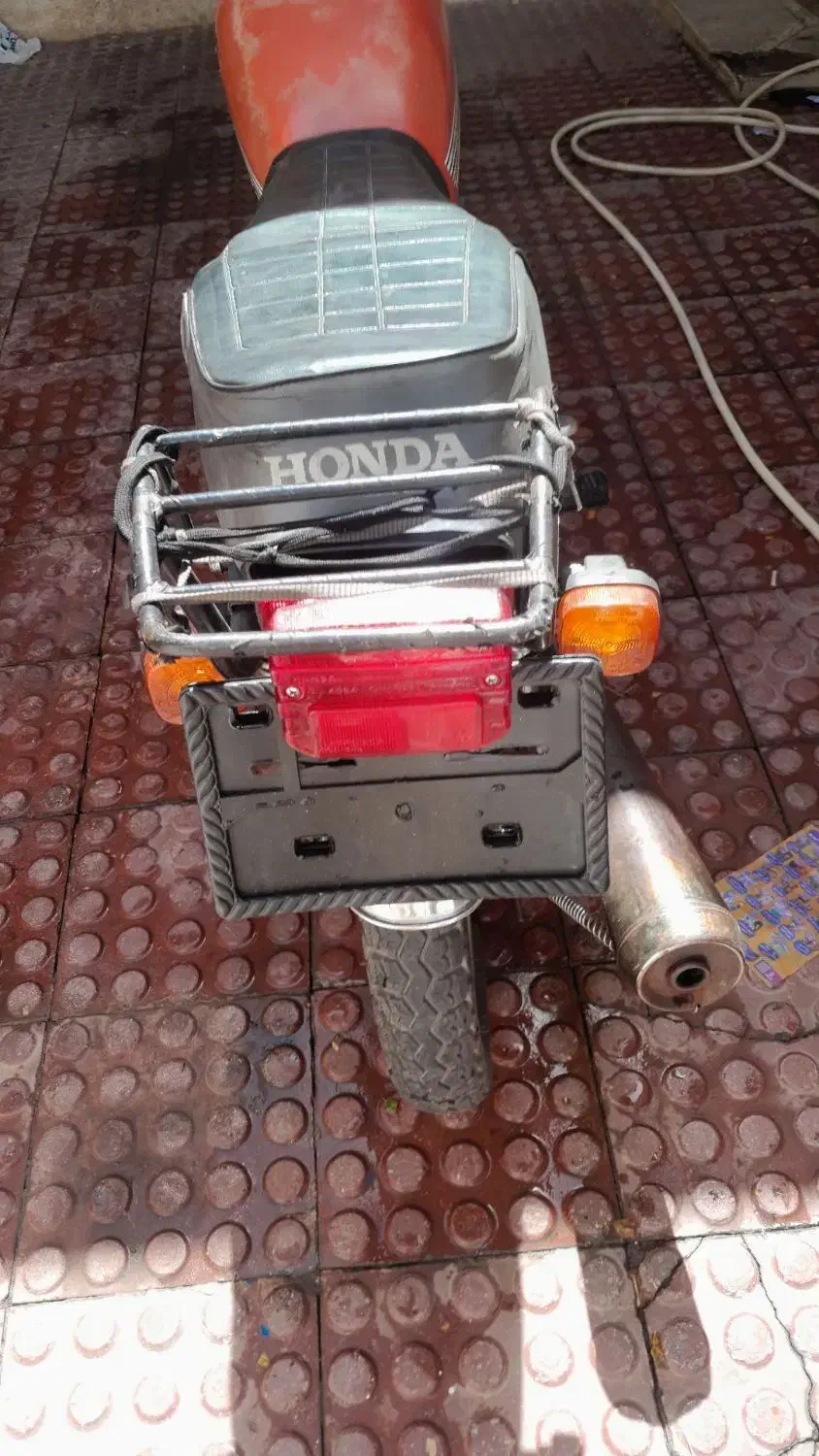 موتور هوندا 125سی دی آی مزایده ای|موتورسیکلت|پرند, فاز ۲|دیوار