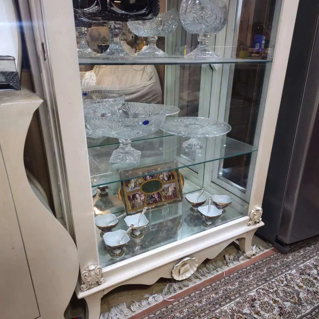 بوفه صدفی|بوفه، ویترین، کنسول|قدس, شهر‌قدس|دیوار