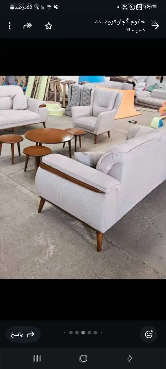 چند دست مبل اماده راحتی تخت خواب شو|مبلمان خانگی و میز عسلی|مشکیندشت, |دیوار