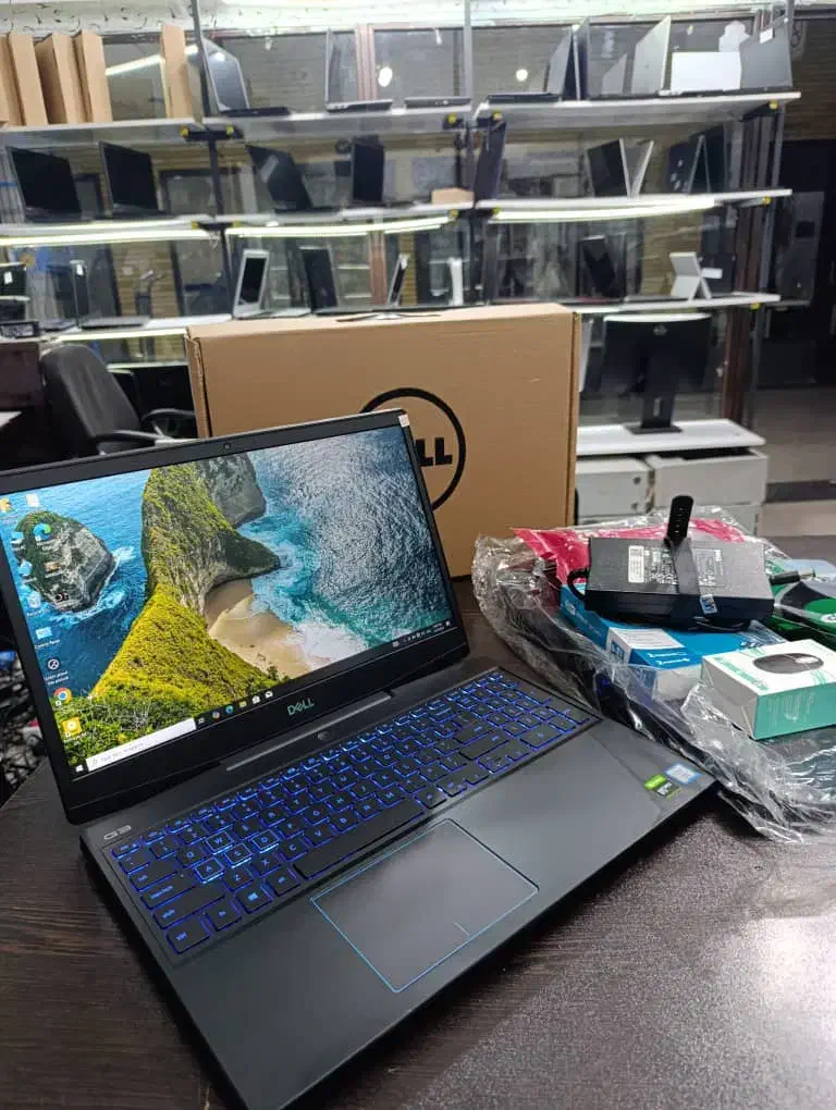 لپتاپdellگیمینگ گرافیک1050TiGtx 4|رایانه همراه|شهرکرد, |دیوار