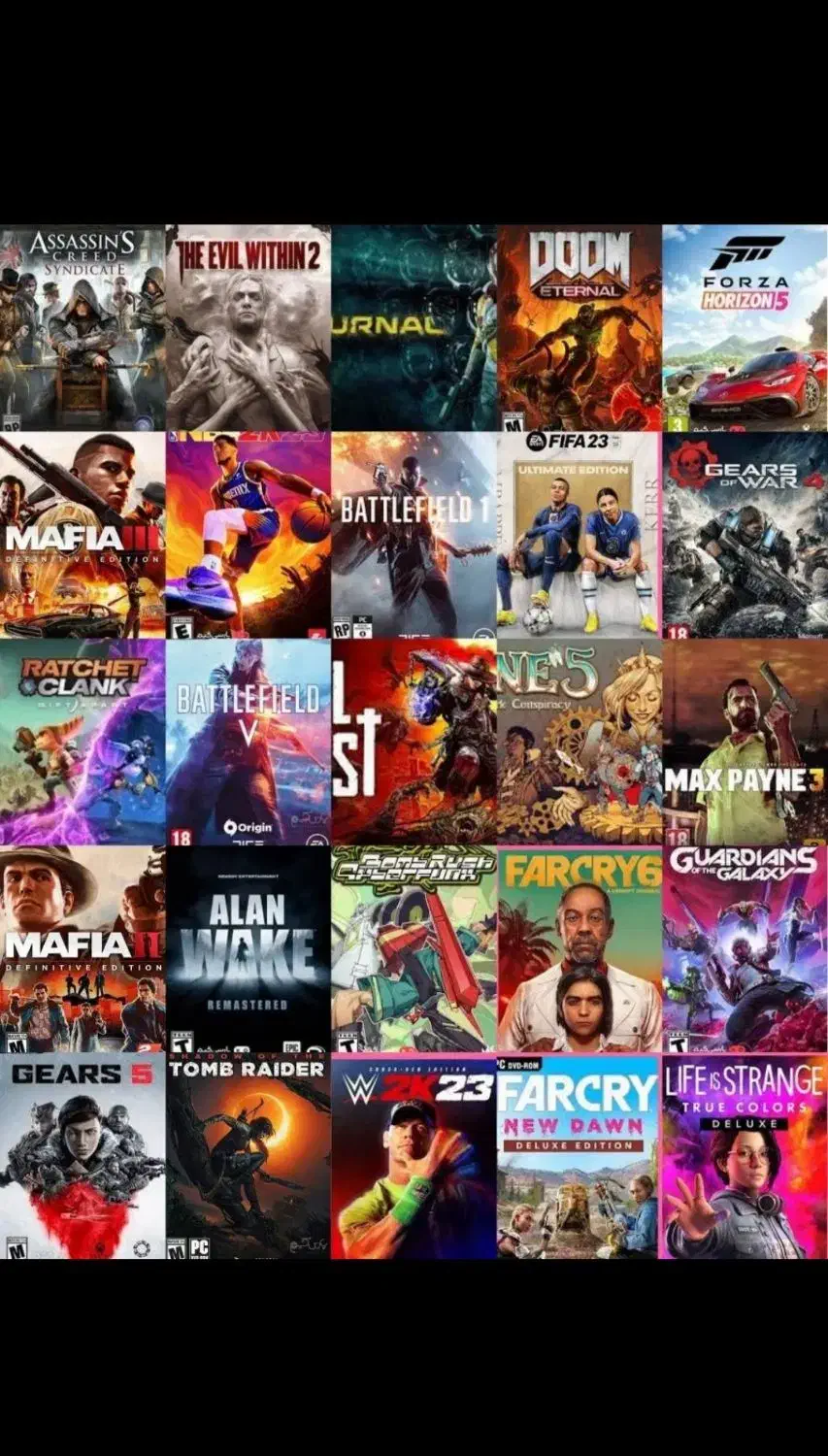 نصب تخصصی بازی کامپیوتر pc لپ تاپ Game نرم‌افزار|کنسول، بازی ویدئویی و آنلاین|یزد, |دیوار