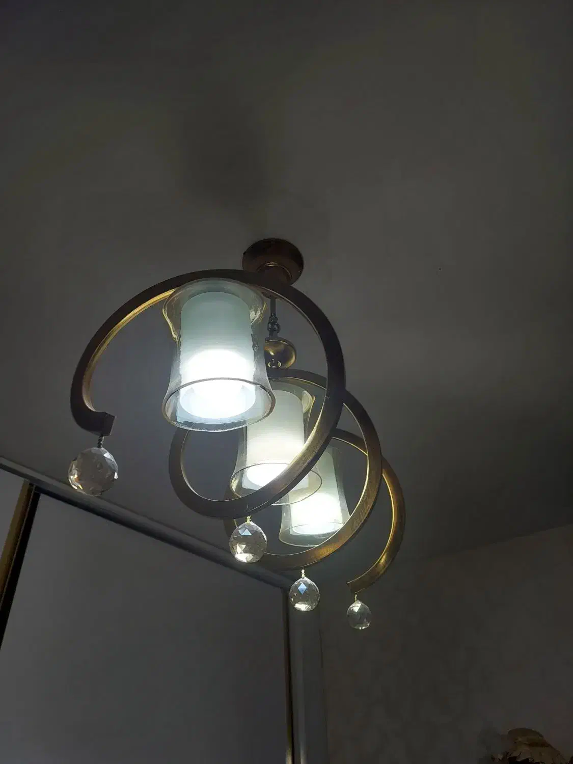 لوستر|لوستر و چراغ آویز|اراک, |دیوار