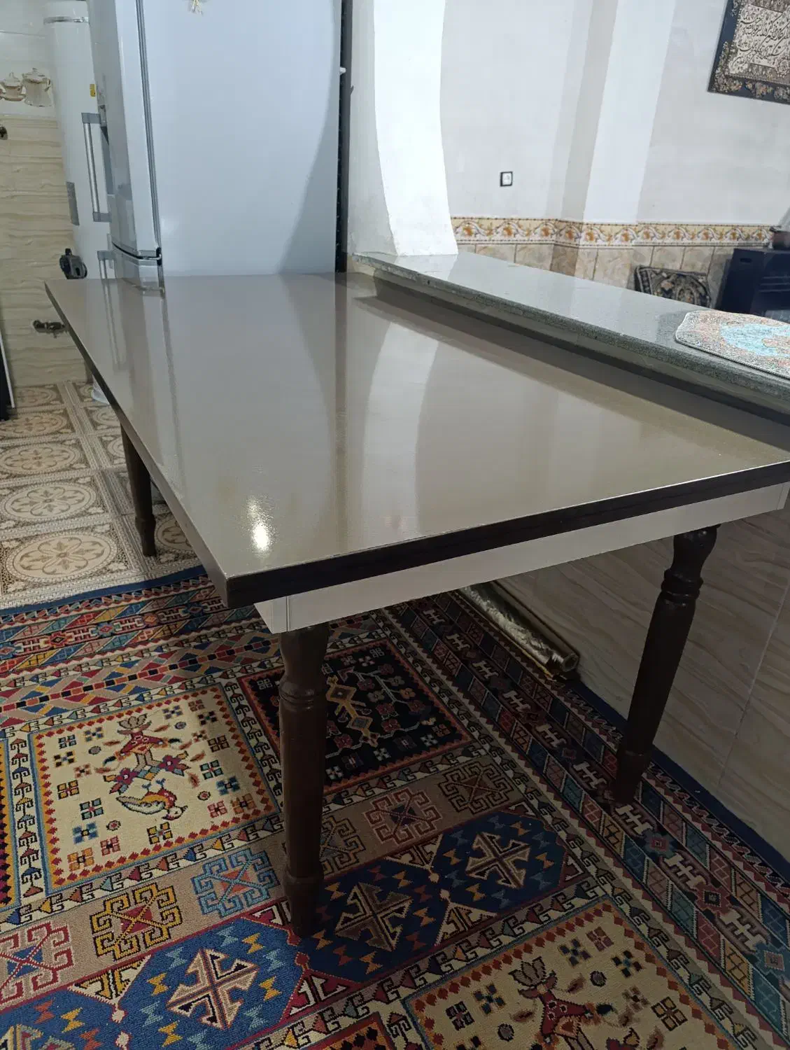 میز ناهار خوری ۶نفره (ابعاد 94*170)  بدون صندلی|میز و صندلی غذاخوری|یاسوج, |دیوار