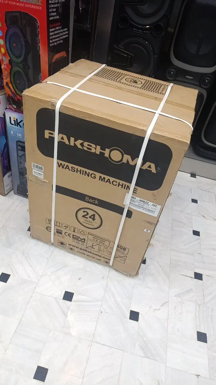 لباسشویی پاکشوما ۸کیلویی گیربکسی|ماشین لباسشویی و خشککن لباس|قم, نیروگاه|دیوار