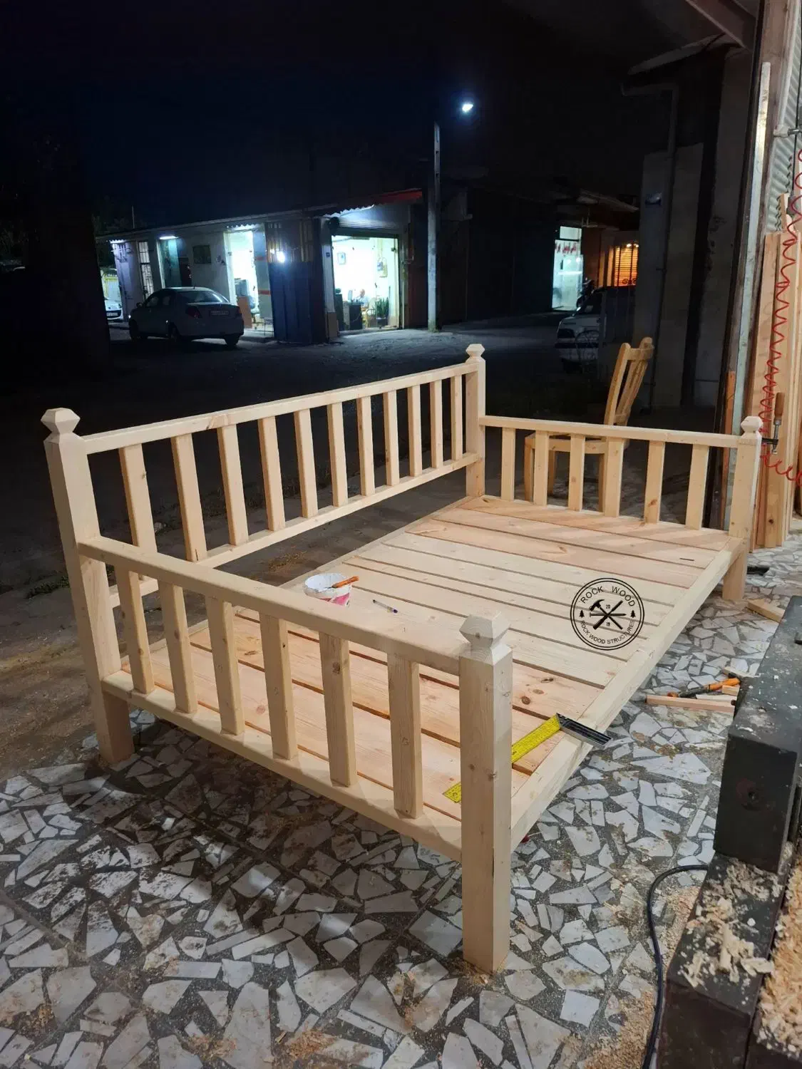 تخت سنتی تمام چوب|خدمات پیشه و مهارت|رشت, حومه رشت|دیوار