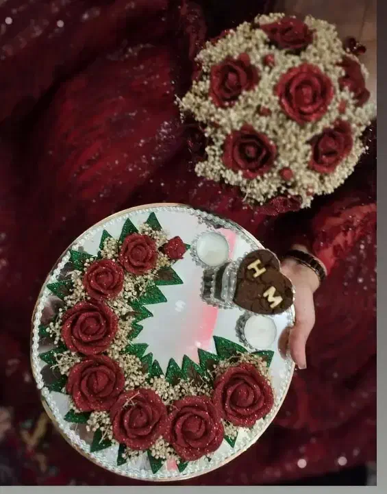 سینی حنا خشک و ظرف حنای خیس حنابندون|صنایع دستی و سایر لوازم تزئینی|شیراز, شهرک قمشه|دیوار