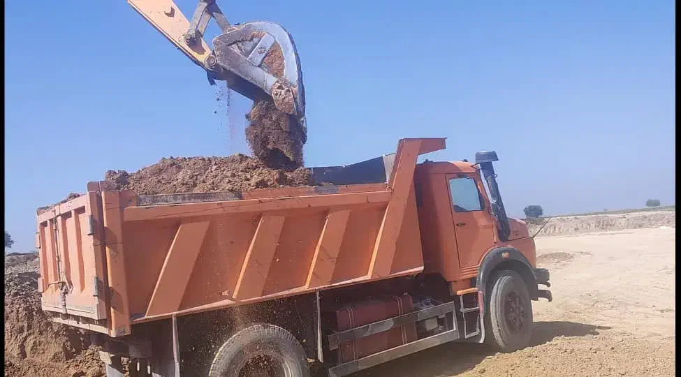 کامیون حمل خاک|خدمات حمل و نقل|شوش, |دیوار