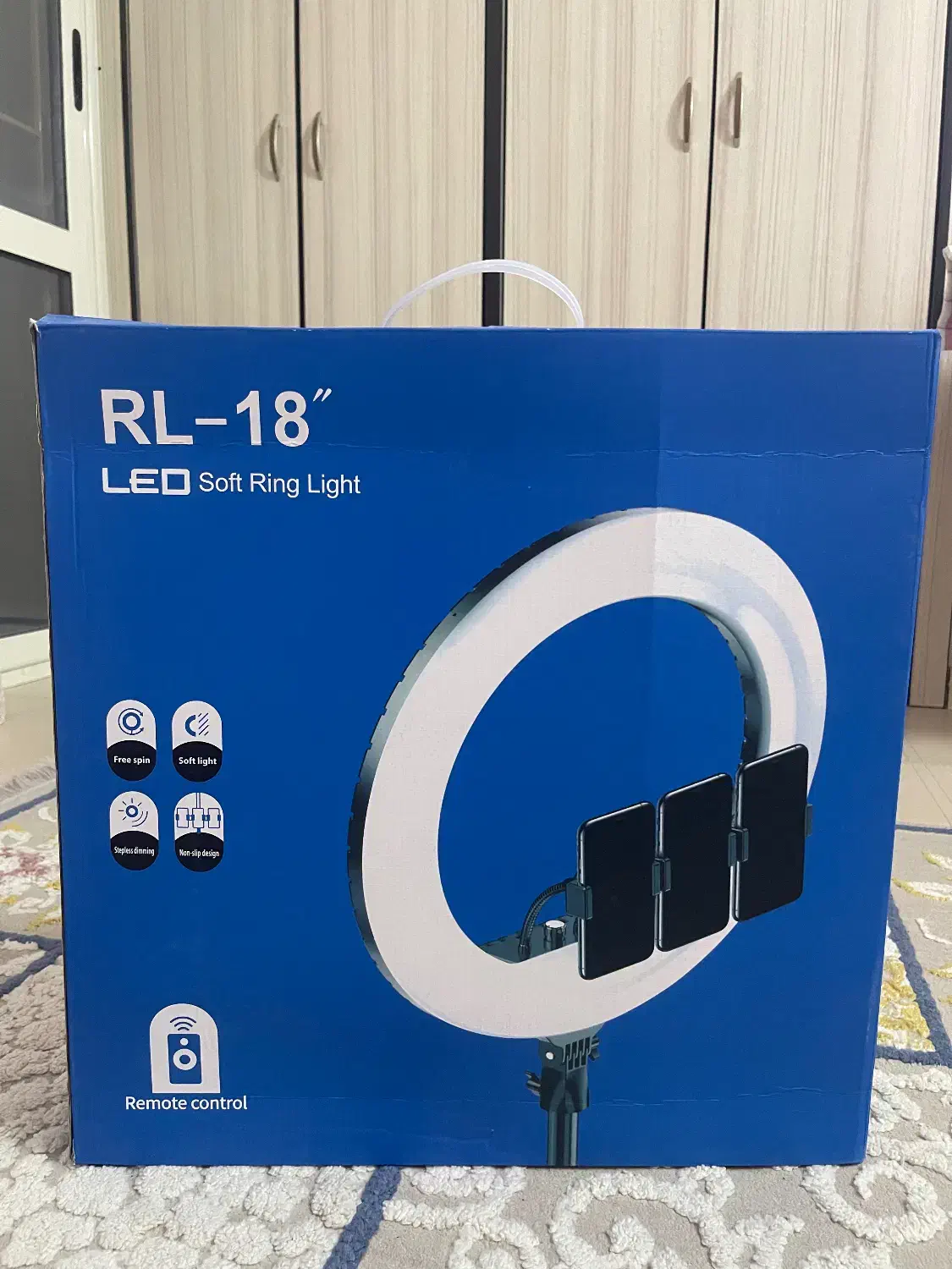 رینگ لایت RL-18|دوربین عکاسی و فیلمبرداری|کیش, |دیوار