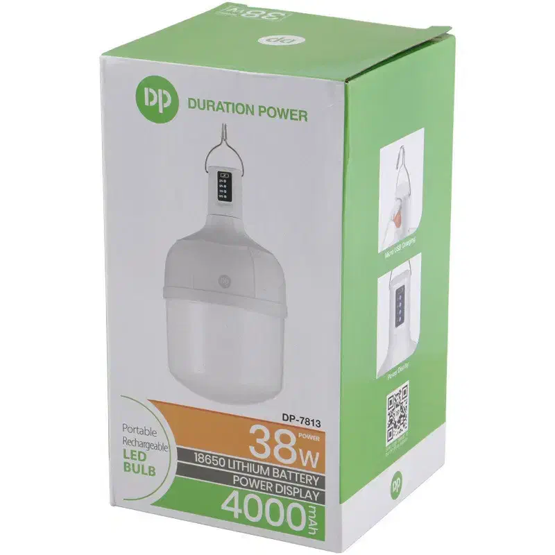 لامپ شارژی ۳۸ وات برند دیپی - تکی و تعداد موجوده|لامپ و چراغ|مشهد, سپاد|دیوار