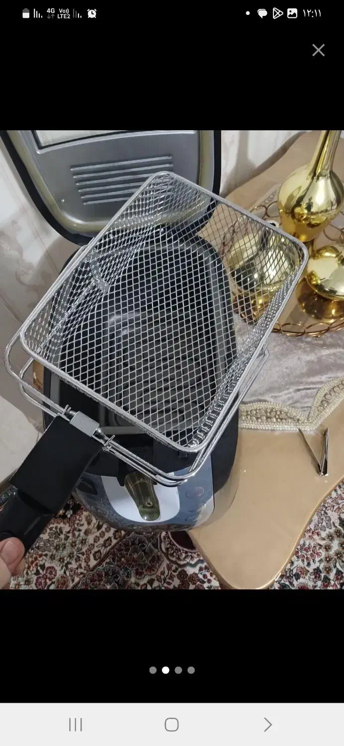 سرخ کن سانیو|اجاق گاز و لوازم برقی پختوپز|اسلامشهر, شهرک قائمیه|دیوار