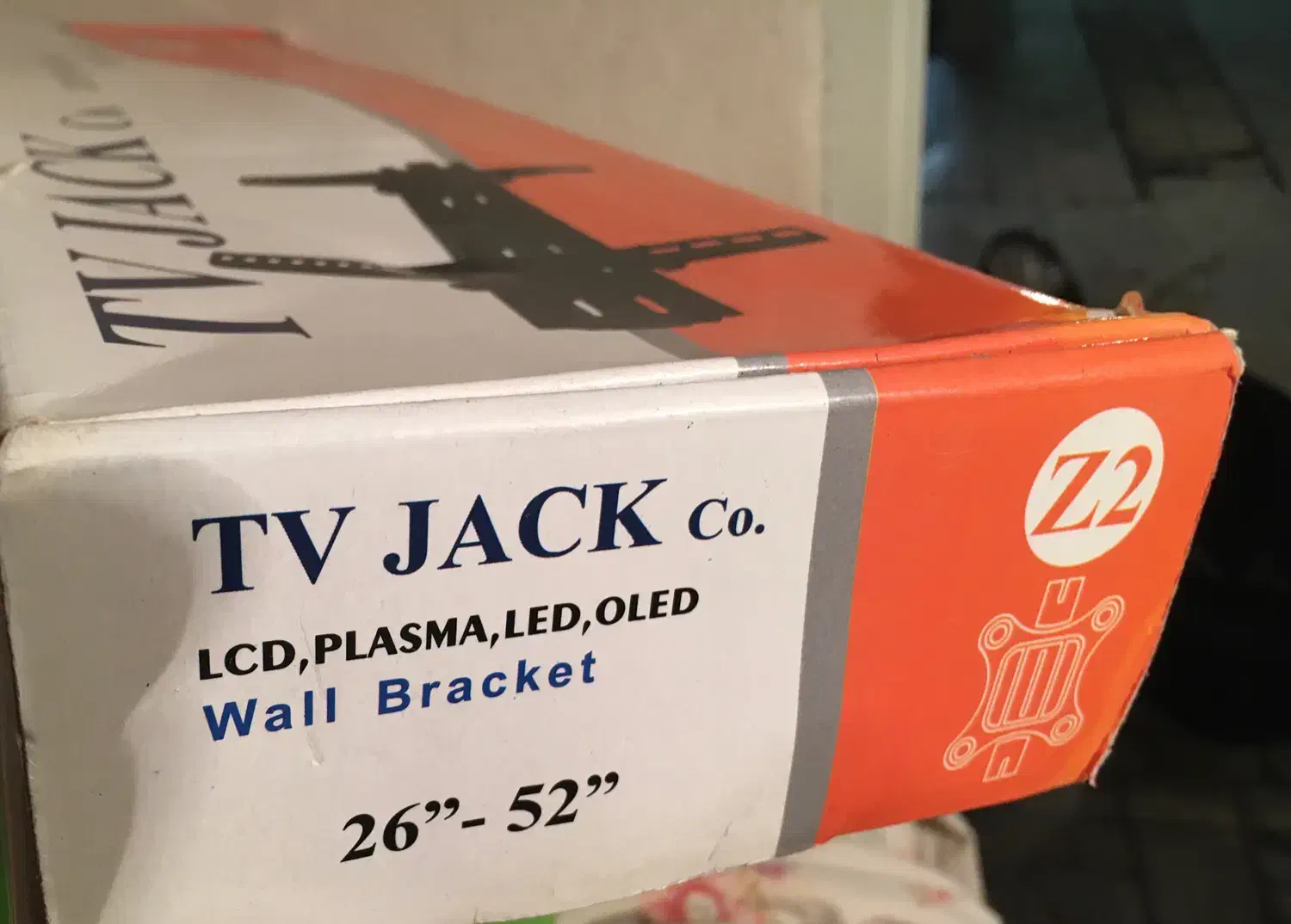 پایه دیواری تلویزیون تی وی جک مدل Z2|تلویزیون و پروژکتور|تهران, دهقان|دیوار