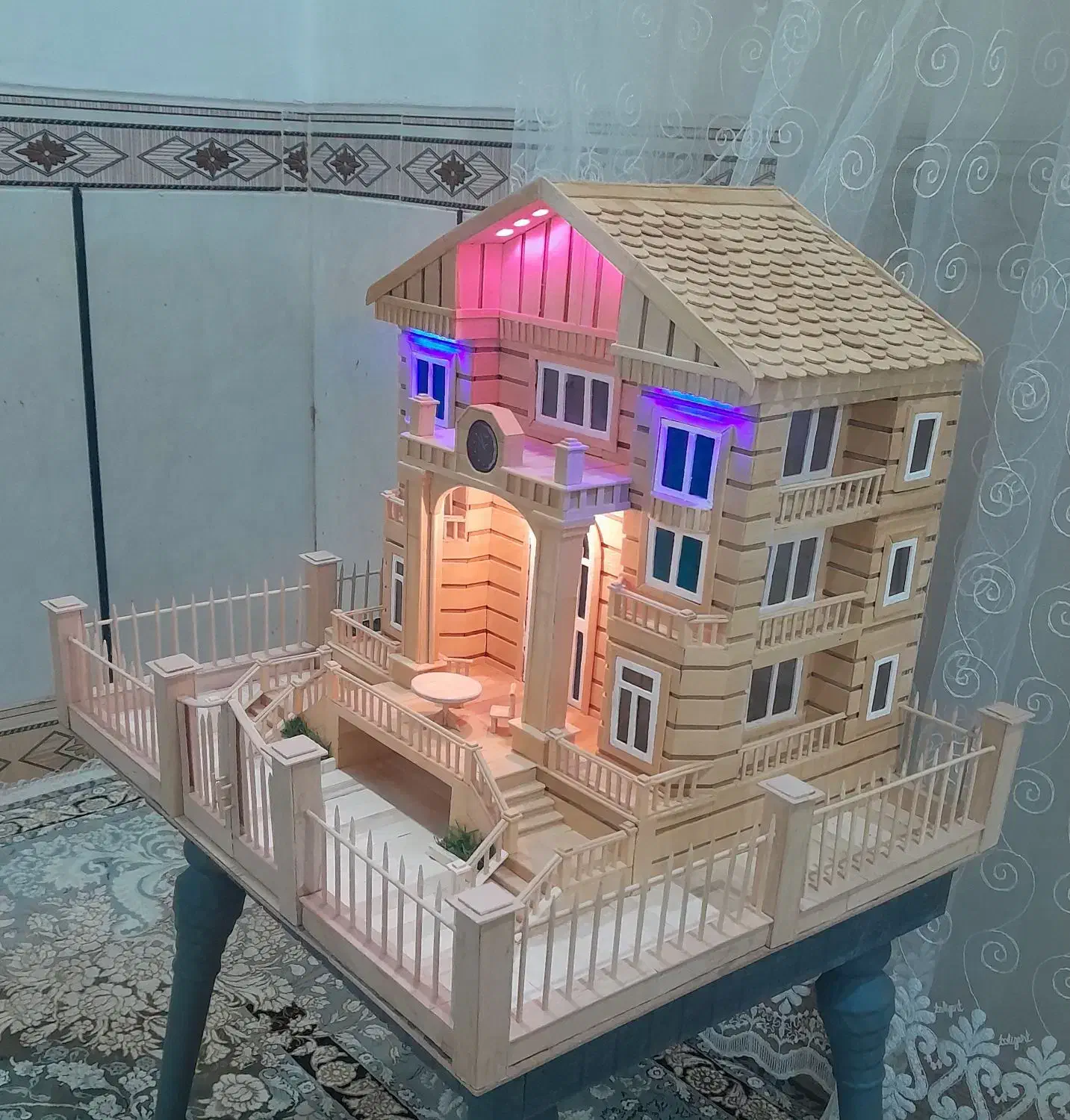 ماکت چوبی|مجسمه، تندیس، ماکت|پردیس, فاز ۱|دیوار