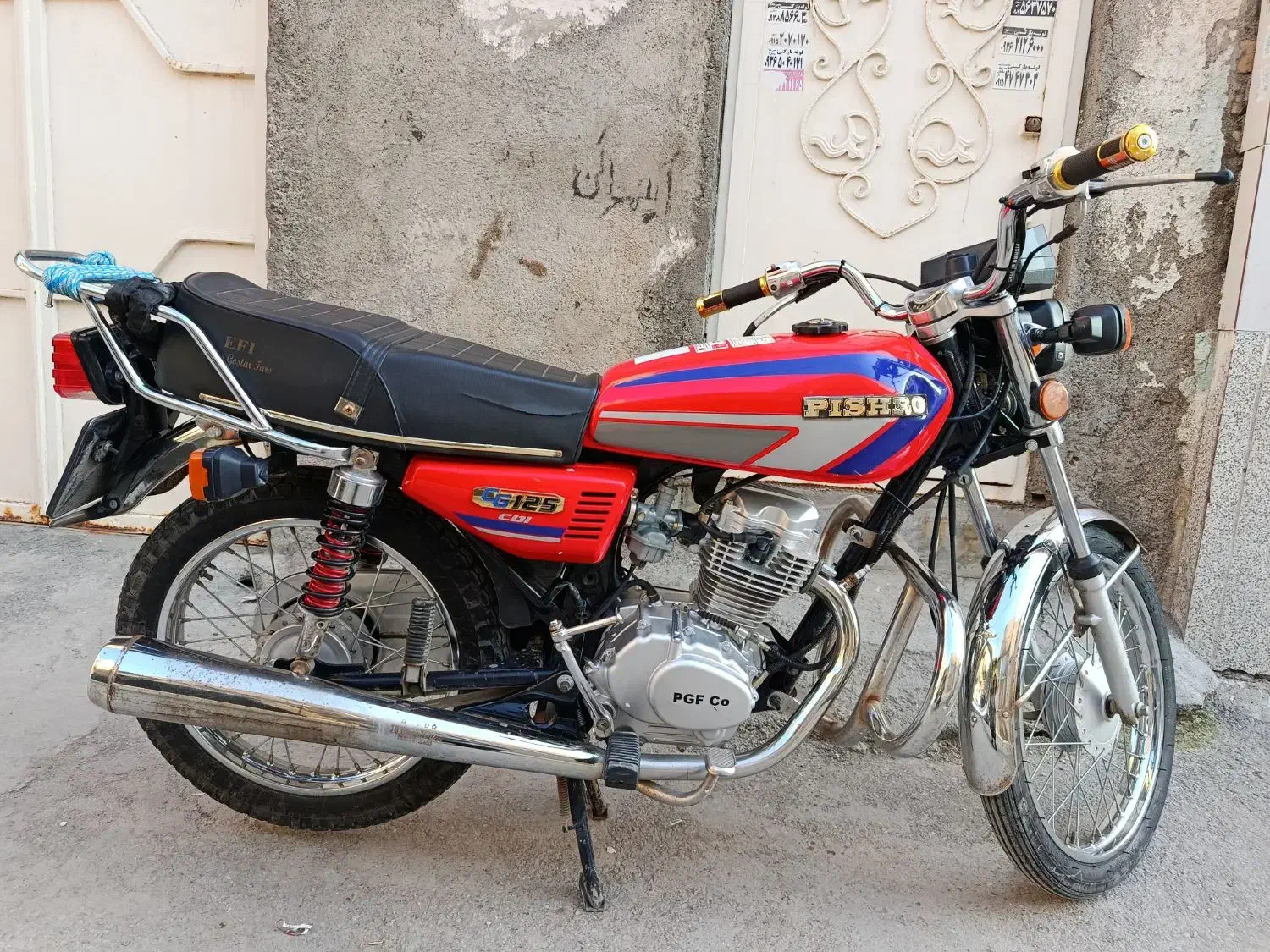موتورهندا125مدل1401|موتورسیکلت|مشهد, گاز|دیوار