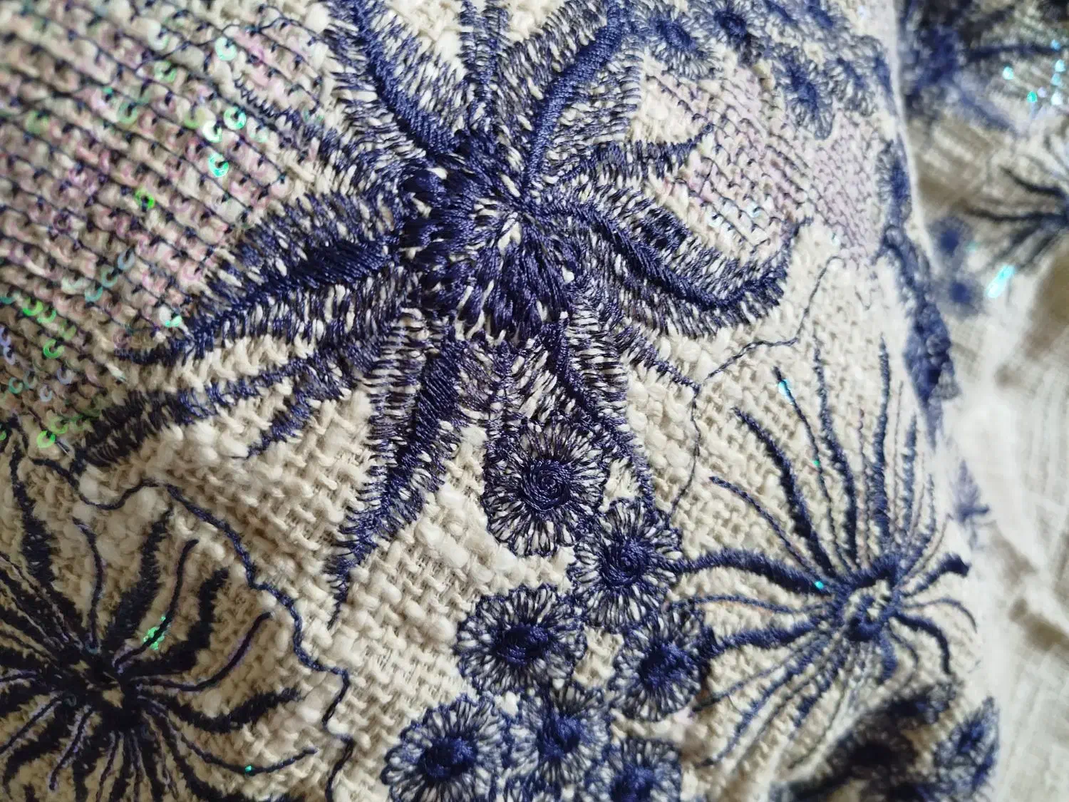 پارچه جوت هندی|لباس|زنجان, |دیوار