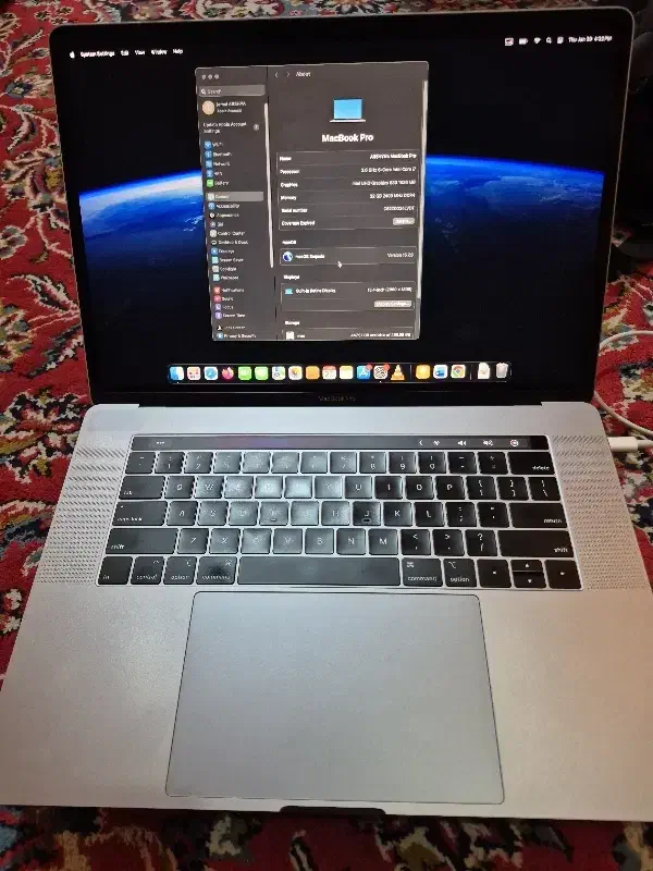 MacBookPro 2019 i7 15 اینچ|رایانه همراه|خرامه, |دیوار