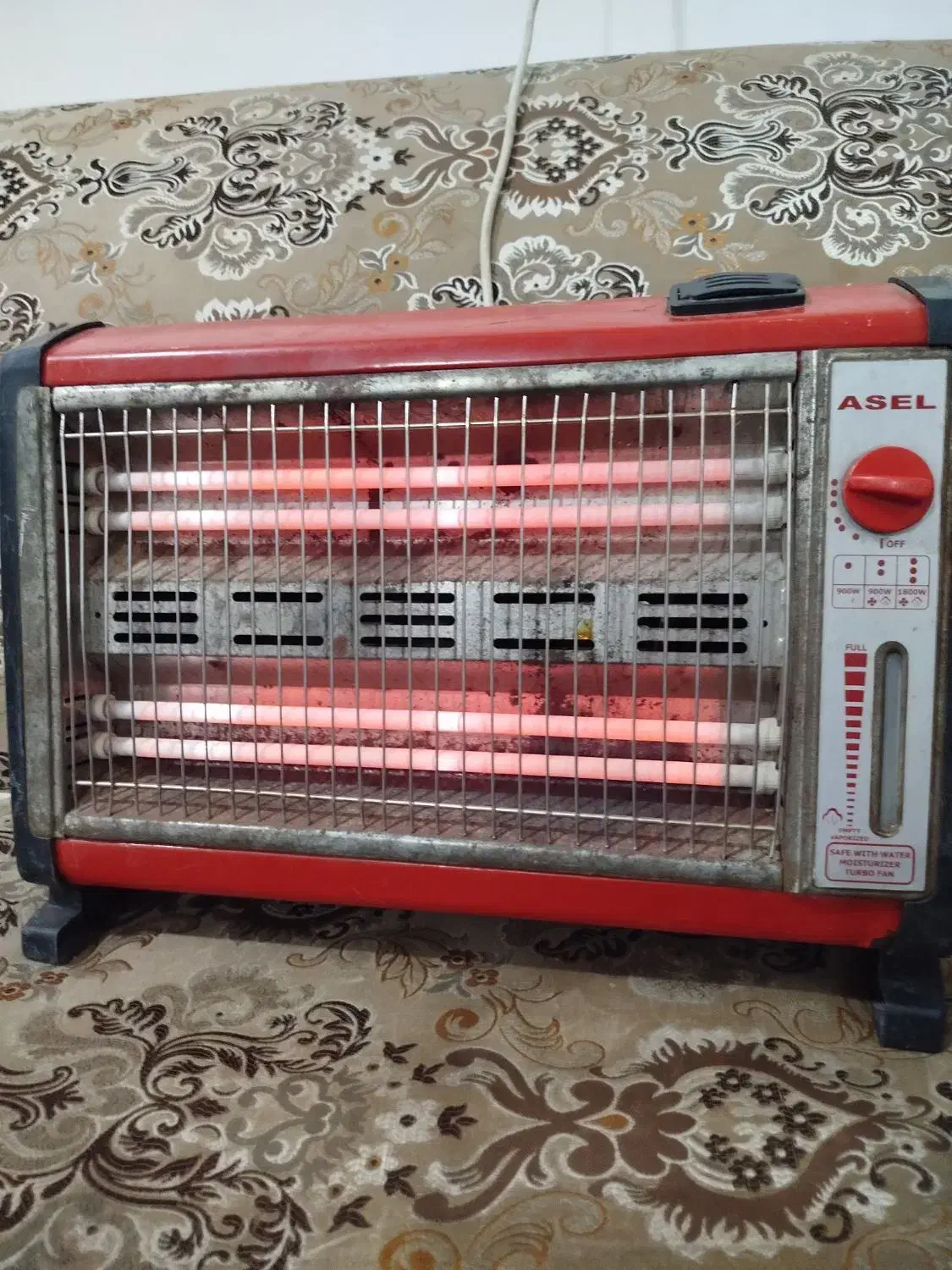 بخاری برقی فن دار|بخاری، هیتر، شومینه|ارومیه, |دیوار