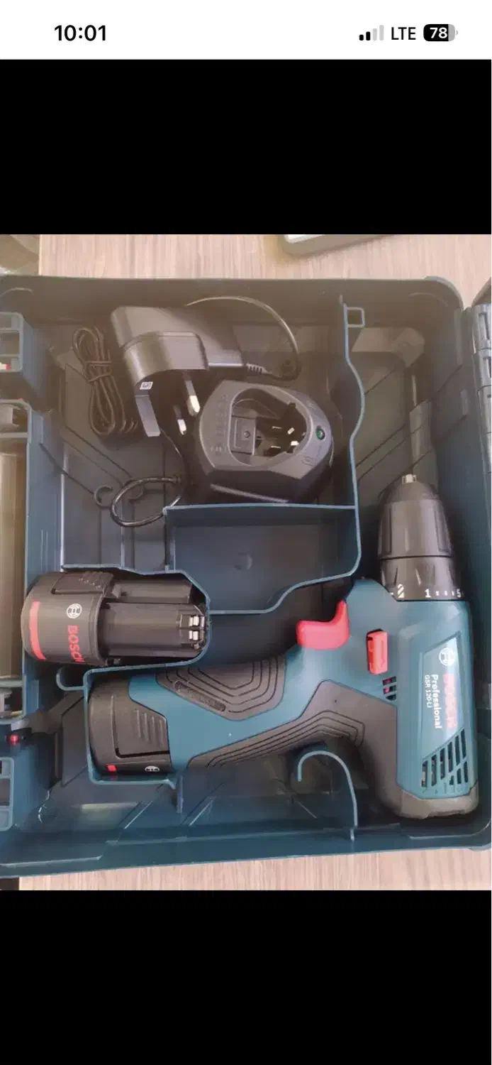 دریل شارژی بوش|ابزارآلات|فرخشهر, |دیوار