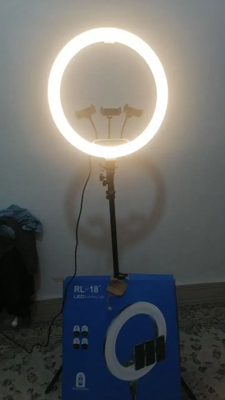 رینگ لایت|دوربین عکاسی و فیلم‌برداری|کرج, حسین‌آباد|دیوار