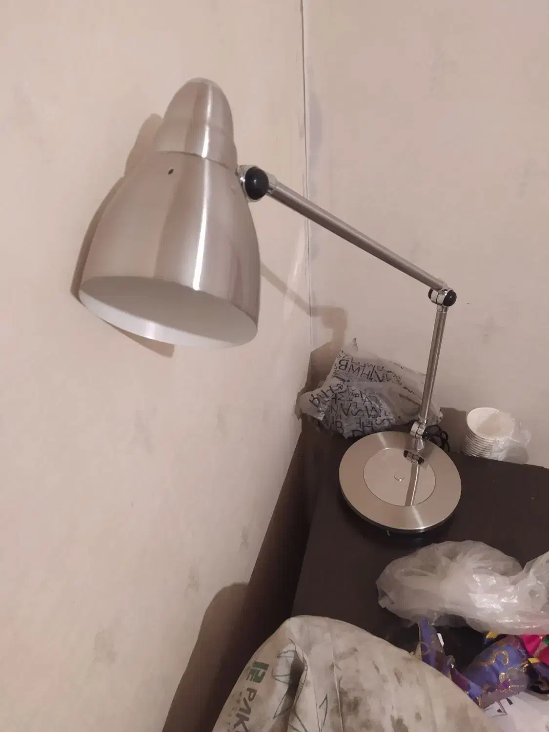 چراغ مطالعه فلزی استیل|لوازم التحریر|تهران, پرستار|دیوار