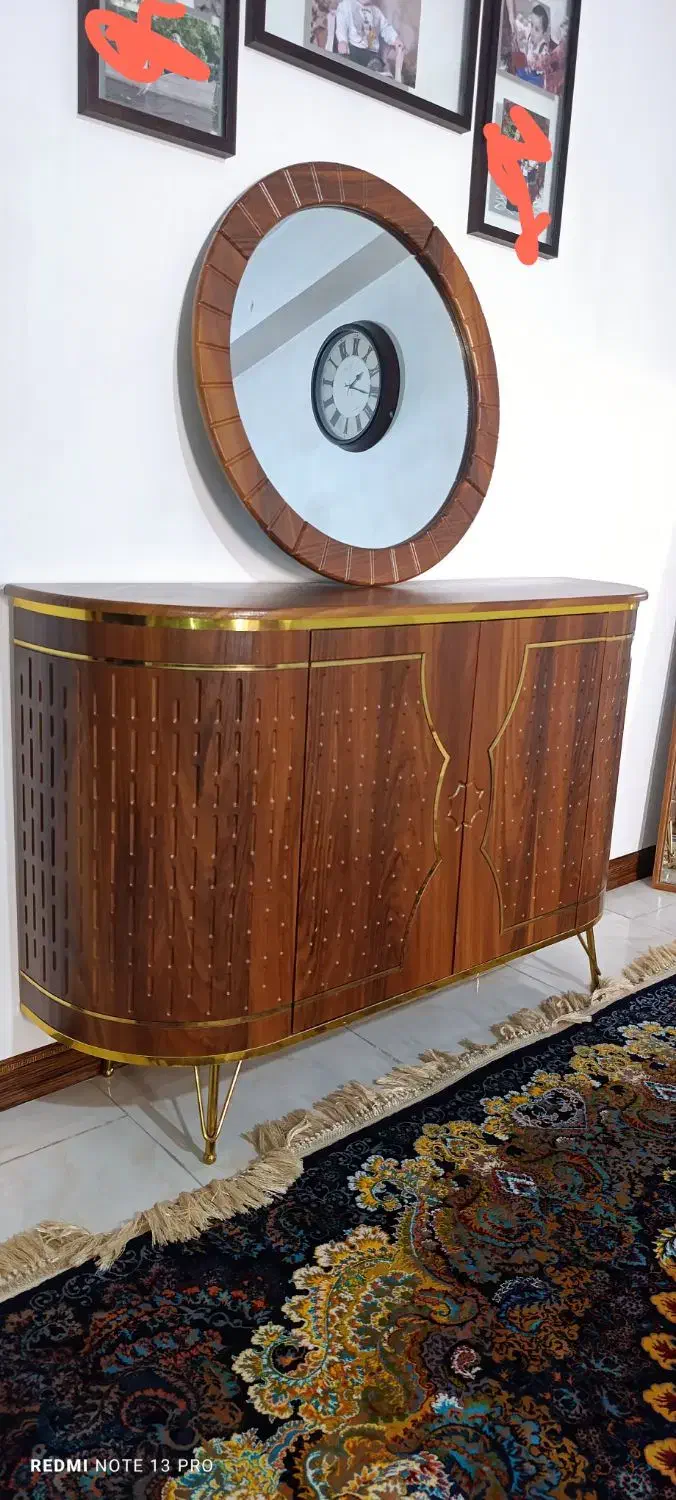 اینه وکنسول مدرن|بوفه، ویترین، کنسول|قدس, شهرک فرزان|دیوار