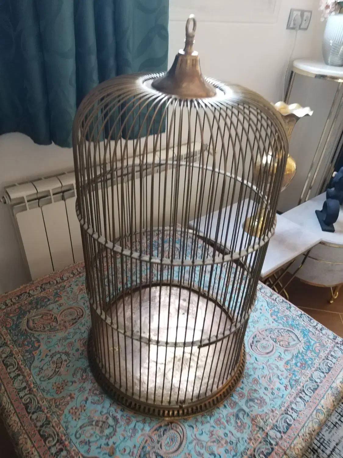 آینه درسا چرم و قفس فلزی|آینه|کرمان, |دیوار