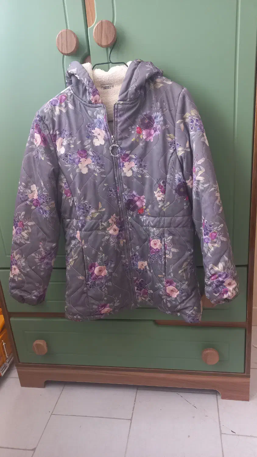 کاپشن دخترانه برند زیروتن کاملا نو ۱۰تا ۱۳ سال|لباس|قزوین, |دیوار