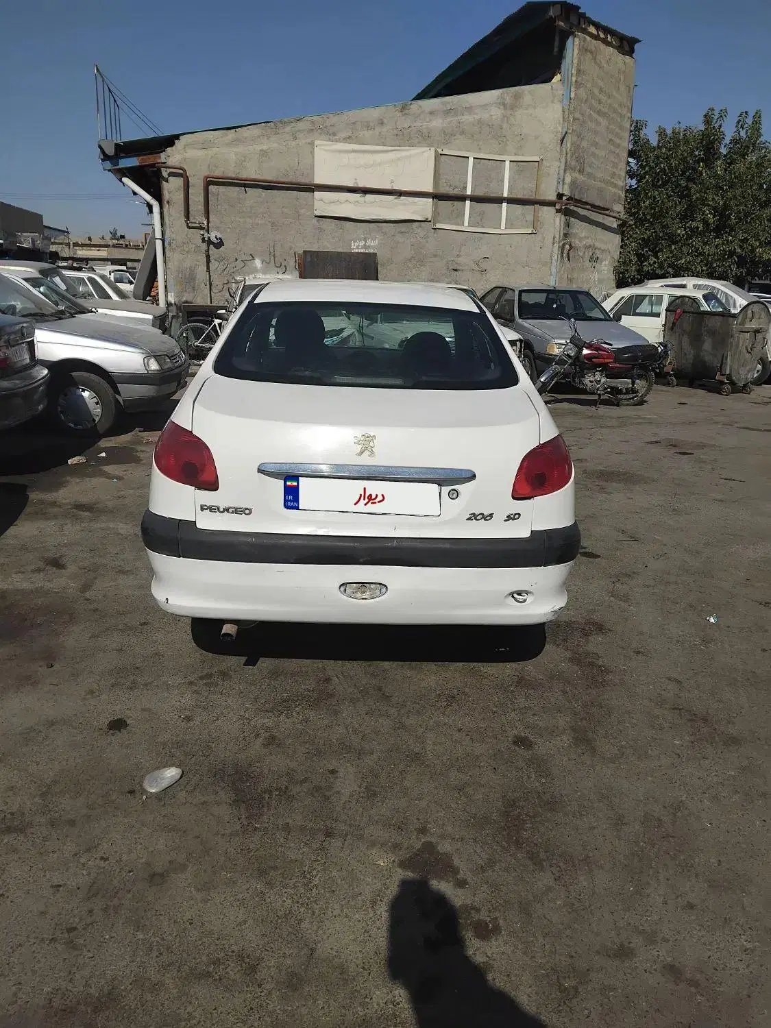 206 v2|خودرو سواری و وانت|مشهد, خین عرب|دیوار