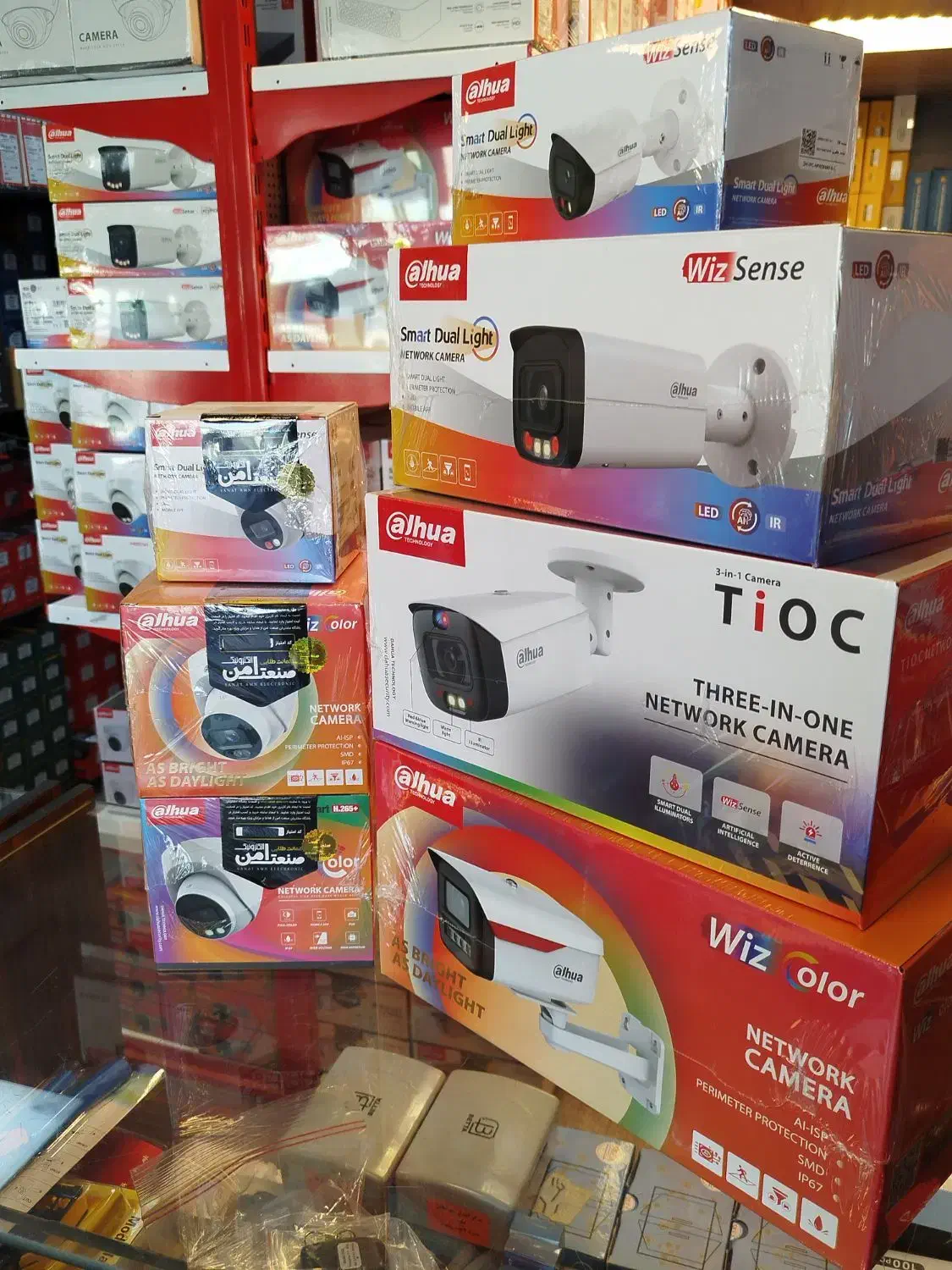 دوربین مداربسته داهوا شبکه و اچ دی|دوربین مداربسته|رباط‌کریم, شهرک صنعتی زواره‌ای|دیوار