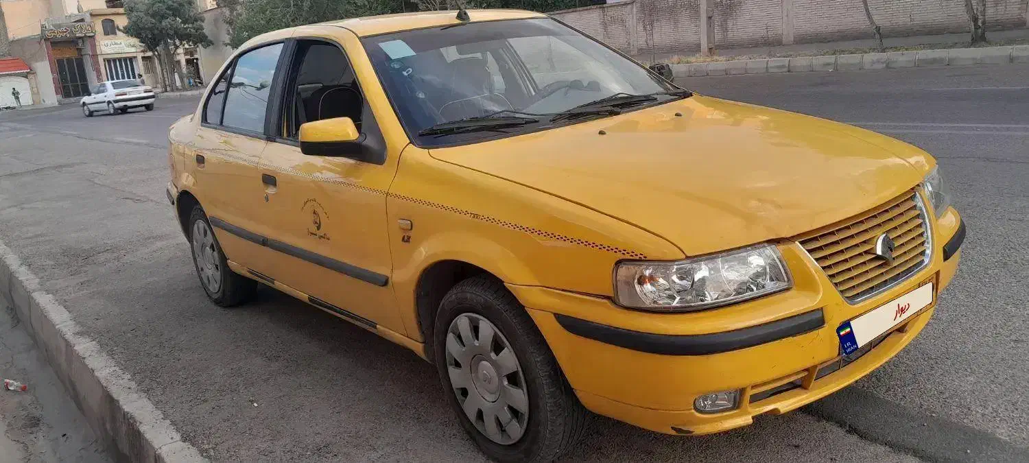 تاکسی سمند مدل ۹۵|خودرو سواری و وانت|شیراز, سایت اداری|دیوار