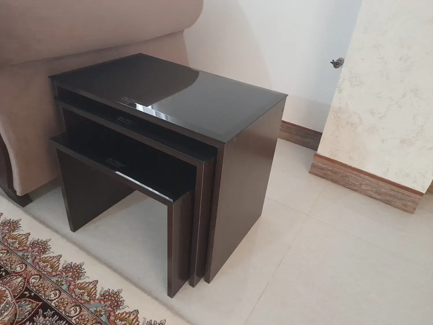 میز جلو مبلی به همراه عسلی|مبلمان خانگی و میز عسلی|خرمآباد (تنکابن), |دیوار