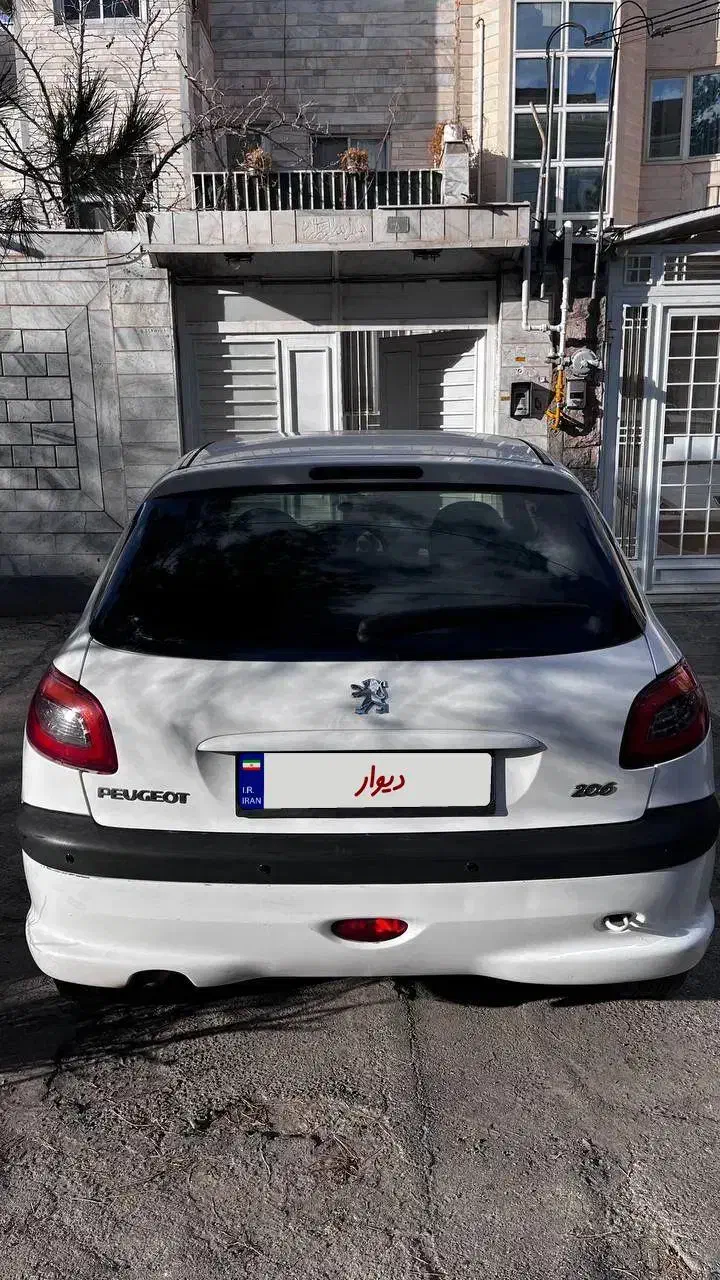 پژو206تیپ۲|خودرو سواری و وانت|فردوس (خراسان), |دیوار