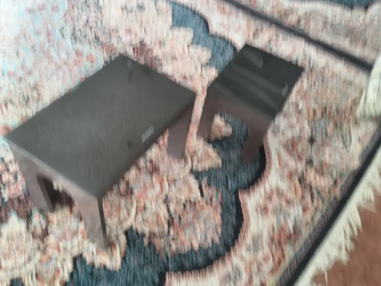 میز جلو مبلی با دو عسلی کوچک وبزرگ|مبلمان خانگی و میز عسلی|لنجان, |دیوار