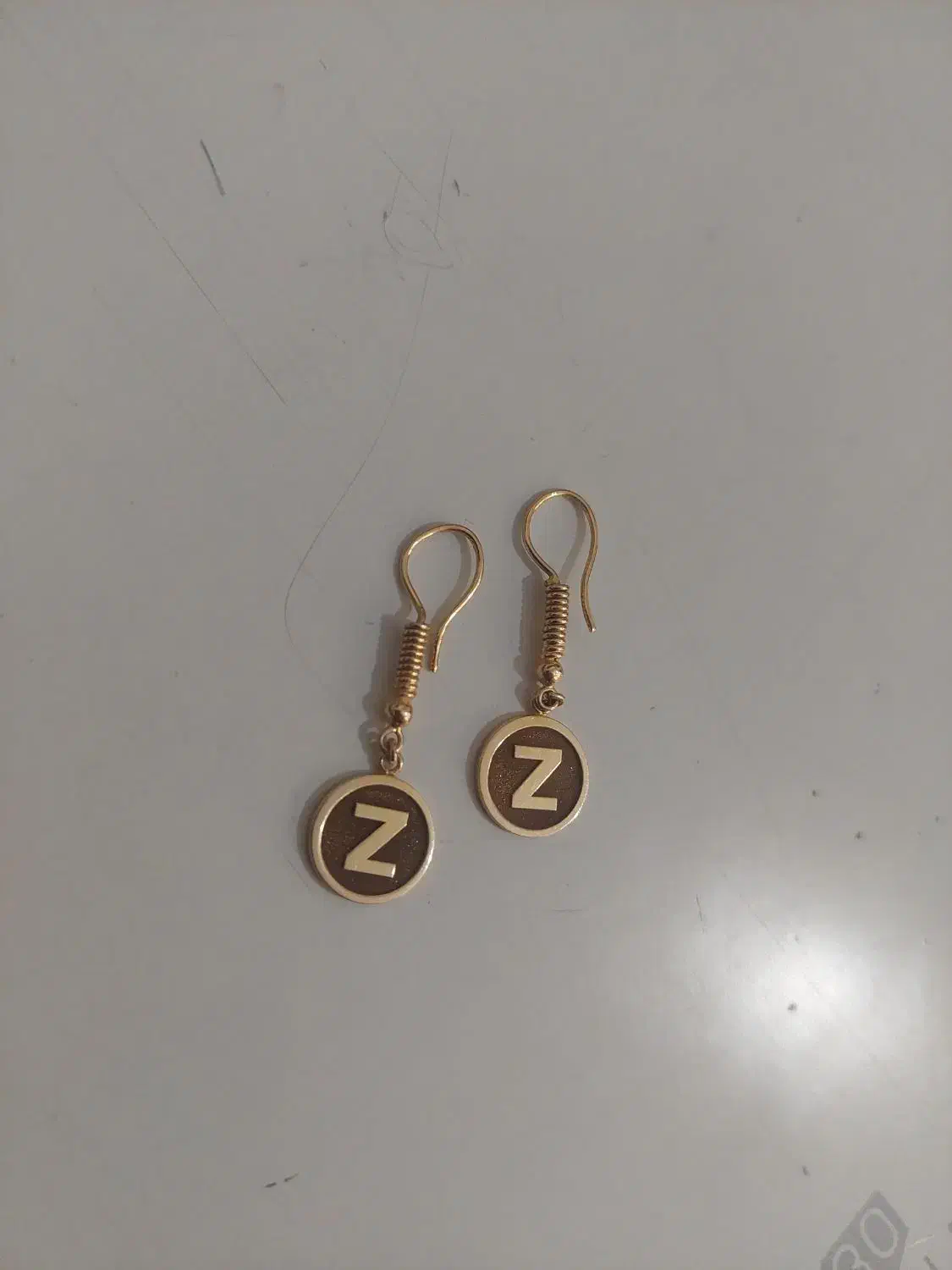 گوشواره طلا حرفz|جواهرات|مشهد, استاد یوسفی (شهرک غرب)|دیوار