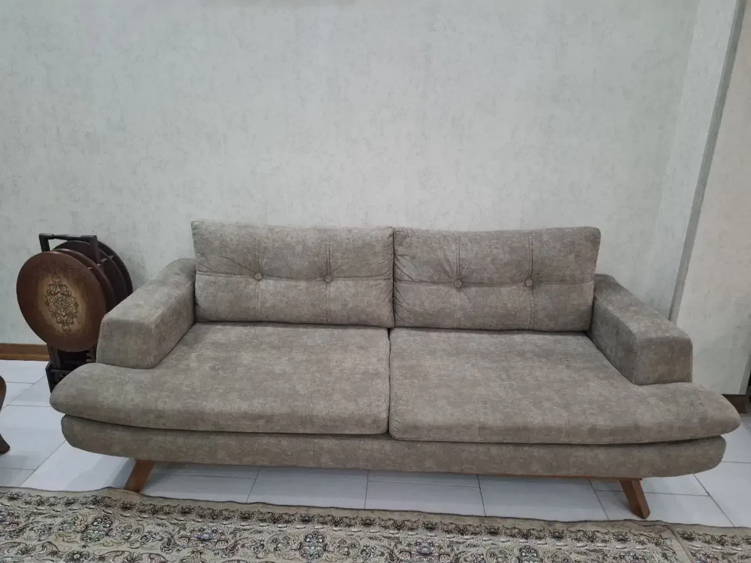 کاناپه سه نفره راحتی|مبلمان خانگی و میز عسلی|اسلامشهر, شهرک سعیدیه|دیوار