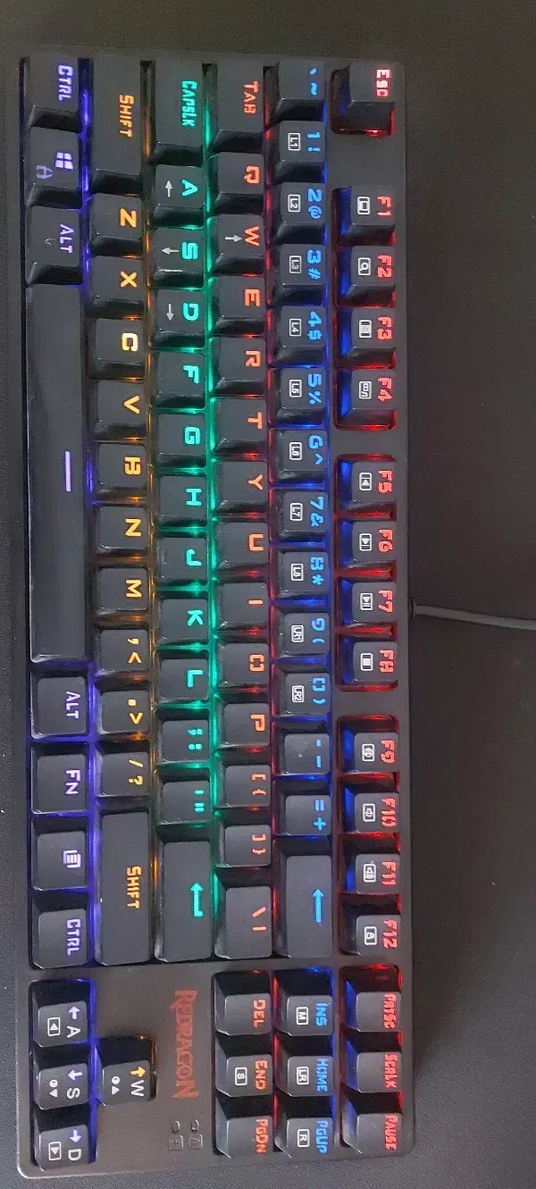 کیبورد گیمینگ مکانیکال رد راگون  Red Ragon k576r|کنسول، بازی ویدئویی و آنلاین|اهواز, زیتون کارمندی|دیوار