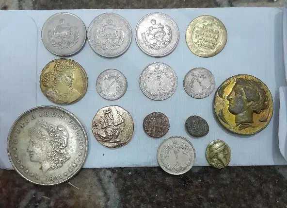 سکه های قدیمی|کلکسیون سکه، تمبر، اسکناس|تهران, دانشگاه شریف|دیوار