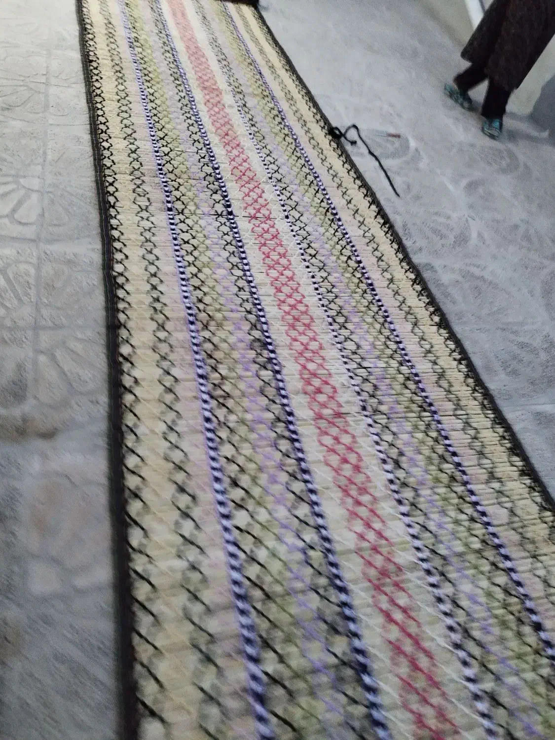 چیت|گلیم، جاجیم، گبه|ایلام, |دیوار