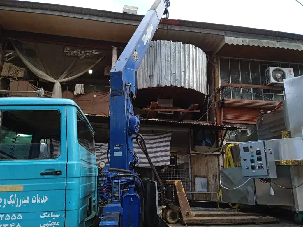 جرثقیل دکل بلند|خدمات حمل و نقل|رشت, جانبازان|دیوار