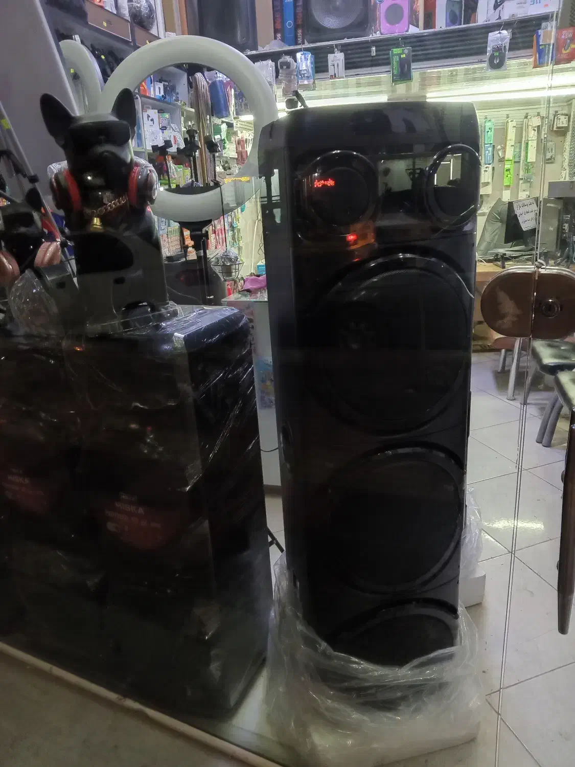 اسپیکر و پایه دوربین|سیستم صوتی خانگی|سنندج, |دیوار