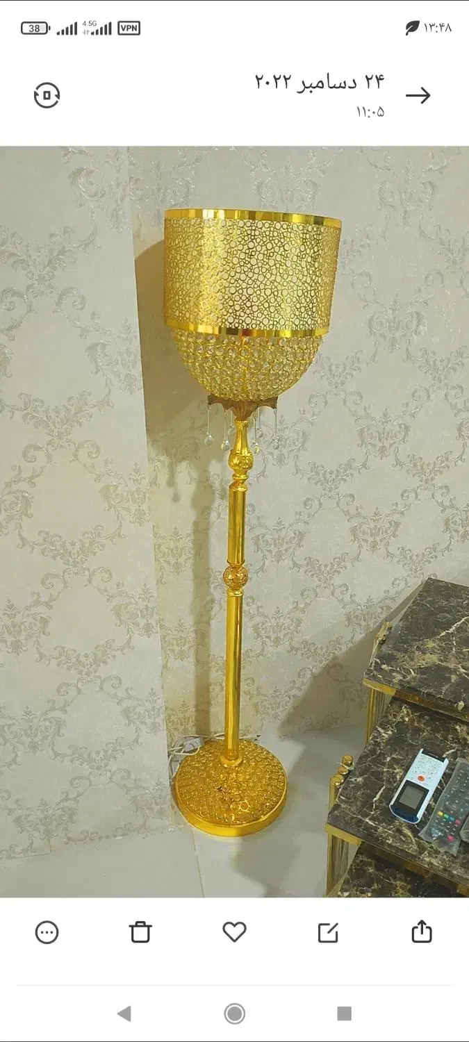 آباژور چراغدار کنگان|چراغ خواب و آباژور|بندر کنگان, |دیوار