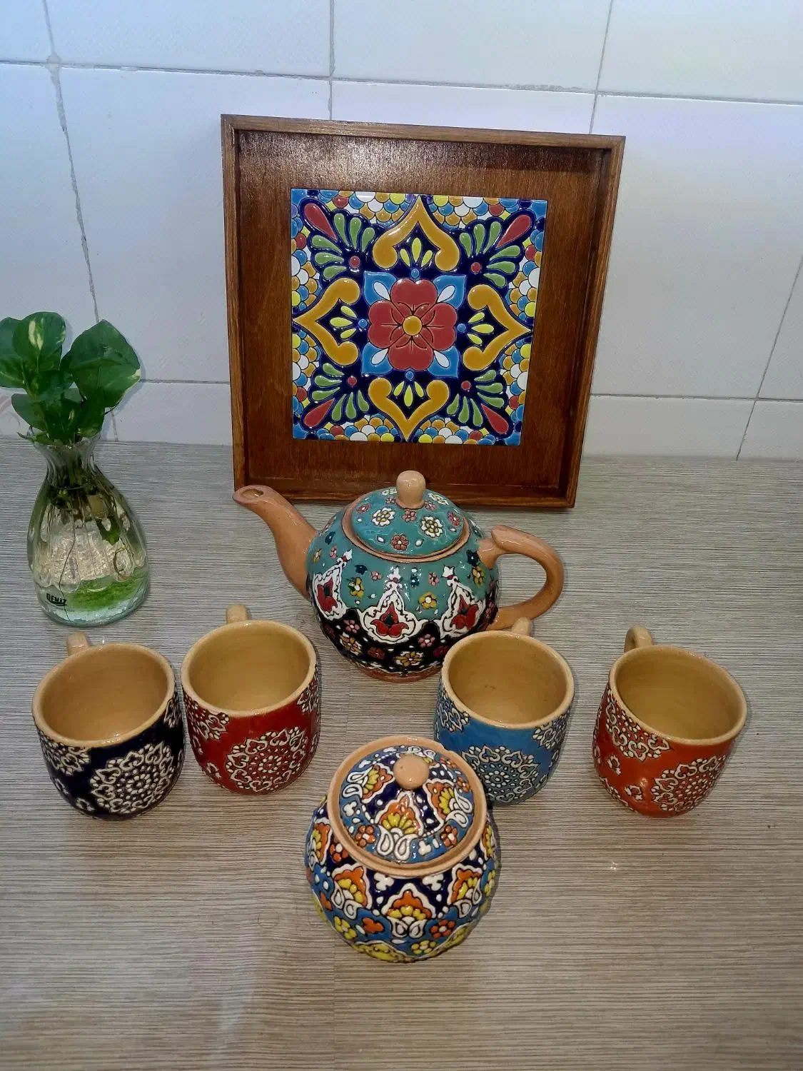 ظروف میناکاری|صنایع دستی و سایر لوازم تزئینی|تهران, تهرانپارس غربی|دیوار