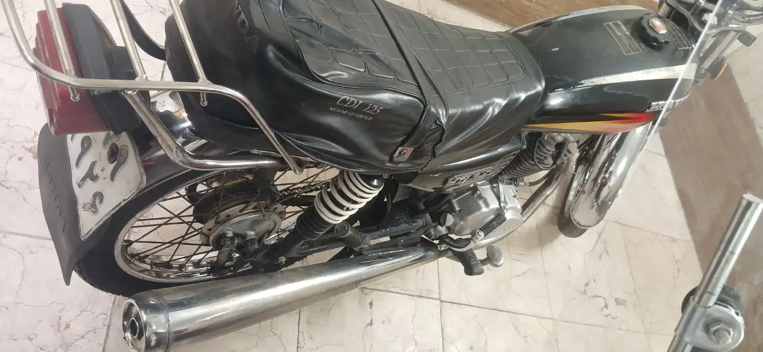 هندا ۱۲۵ استارتی شرکت کویرر|موتورسیکلت|تهران, نعمتآباد|دیوار