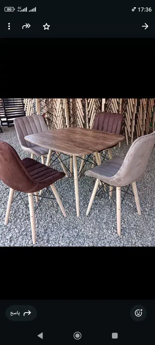 arianmodمیزو صندلی مدل elena|میز و صندلی غذاخوری|مسجد سلیمان, |دیوار