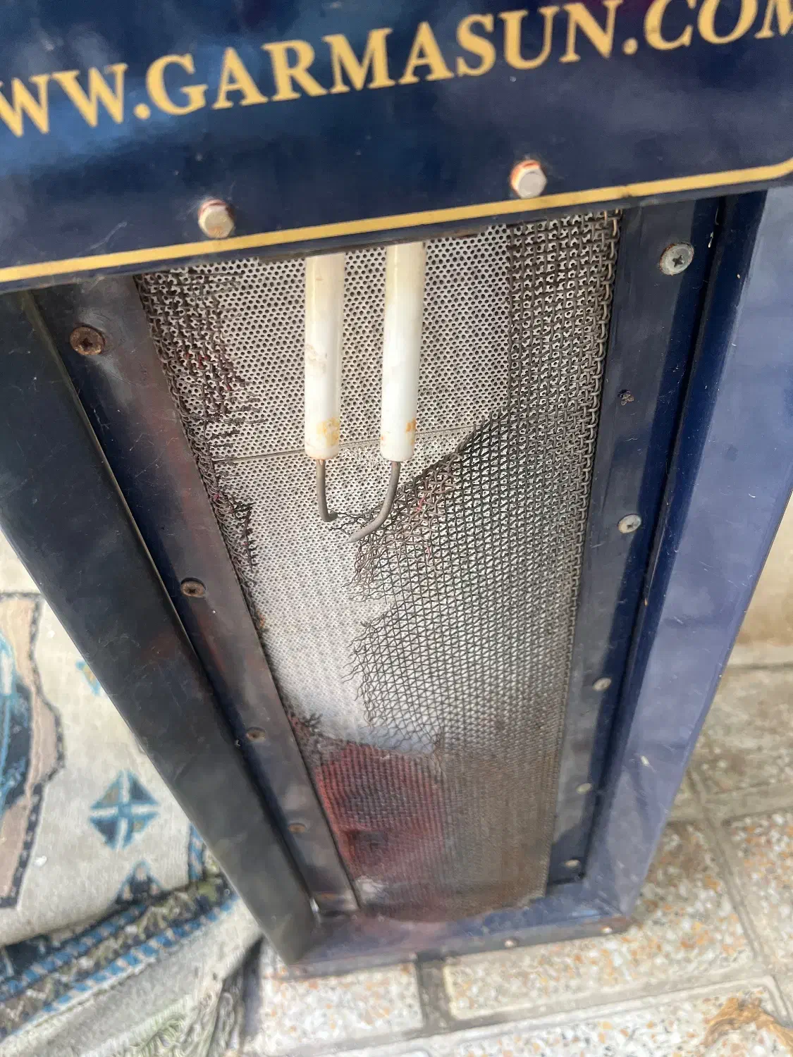 گرماتاب|بخاری، هیتر، شومینه|رشت, دیانتی|دیوار