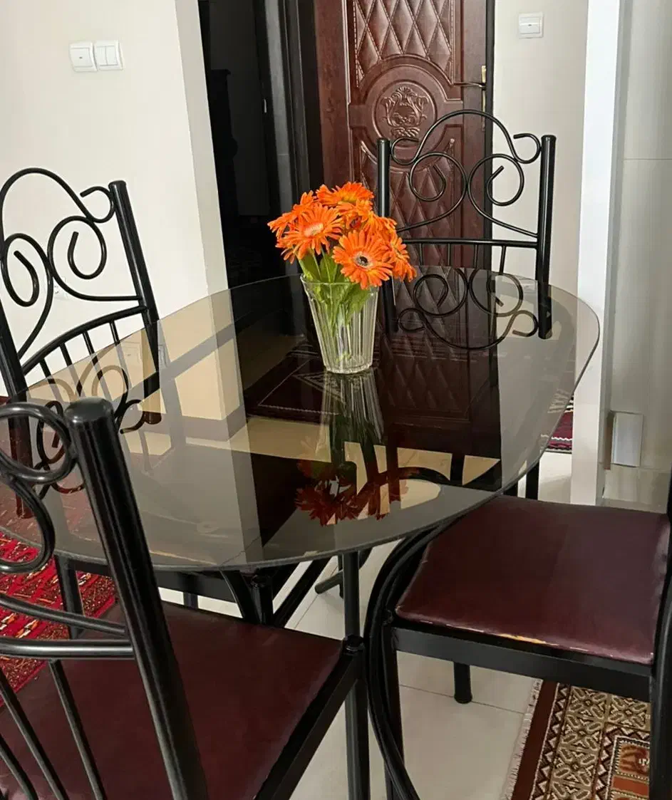 میز ناهارخوری فرفورژه|میز و صندلی غذاخوری|مشهد, آزادشهر|دیوار