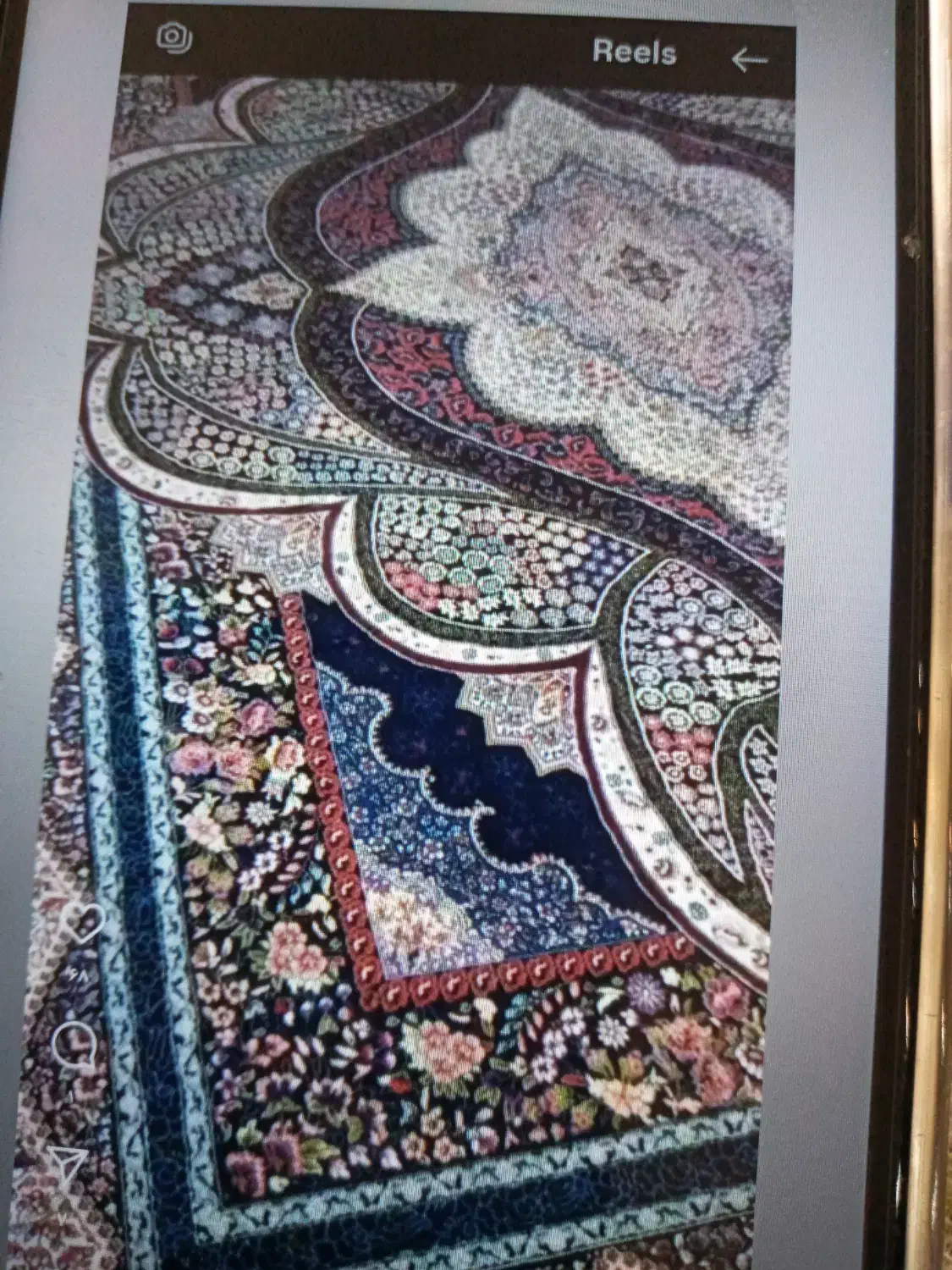 فر ش ماشینی کم کارکرد درحد نو|فرش|میانه, |دیوار